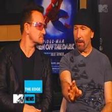 STAGE TUBE: Bono & The Edge Reveal Ties to Spider-Man and The Green Goblin